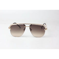 Cartier – 1301 – Brown Gradient – Golden - Metal – Aviator – Sunglasses – Eyewear