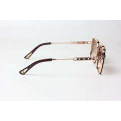 Maybach - 5140 - Brown Gradient - Golden - Metal - Square - Sunglasses - Eyewear
