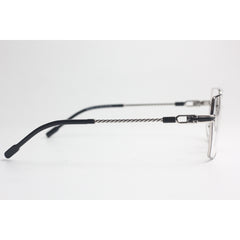 Fred - Black - Silver - Metal - Square - Premium Optics - Eyewear