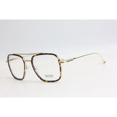 Hugo Boss - 9492 - Tortoise - Golden - Metal - Acetate - Flight - Square - Eyewear