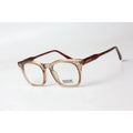 Moscot - LUTTO - Transparent Brown -  Acetate - Rounded Square - Optics - Eyewear
