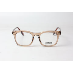 Moscot - LUTTO - Transparent Brown -  Acetate - Rounded Square - Optics - Eyewear