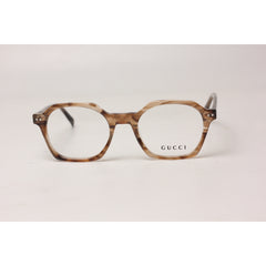 Gucci - 5005 - Marble Brown - Acetate - Hexagonal Round - Premium Optics - Eyewear