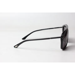 Tom Ford - TF3 - Black - Acetate - Metal - Rectangle - Round - Premium Sunglasses - Eyewear