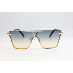 BLING - Tropical Gradient - Golden - Metal - Square - Sunglasses - Eyewear