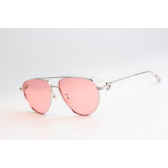 Dior - X99 - Red Tinted - Silver - Acetate - Metal - Aviator Round - Sunglasses - Eyewear