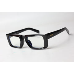 Prada - Trojan - 3005 - Bold - Black - Rectangle - Optics - Eyewear