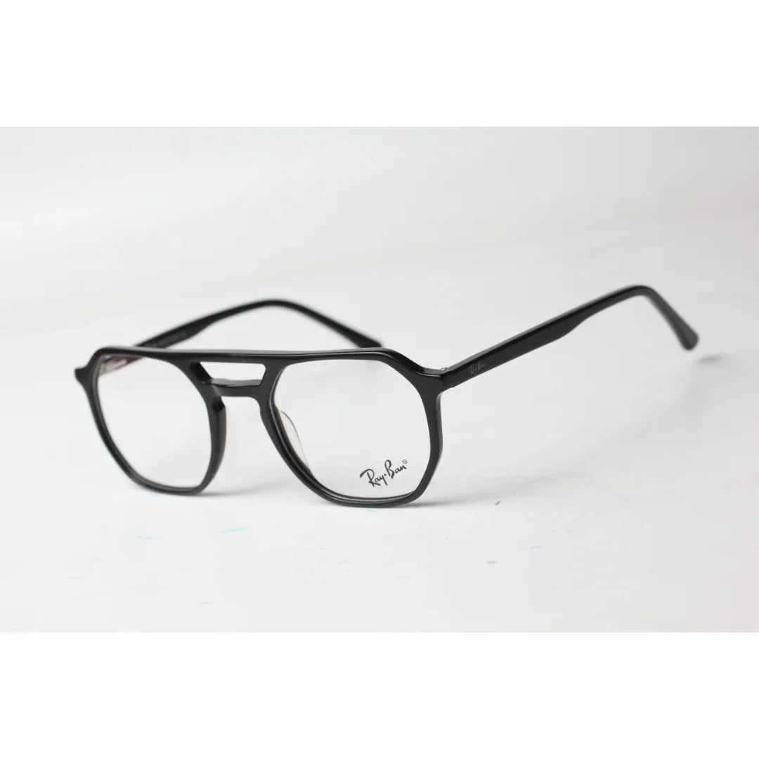 Ray Ban - CUTLER - 6492 - Black - Acetate - Hexagonal - Round - Optics - Eyewear