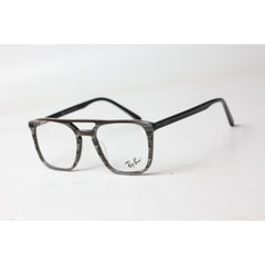 Ray Ban - Aurora - 6491 - Striped Gray - Acetate - Square - Optics - Eyewear