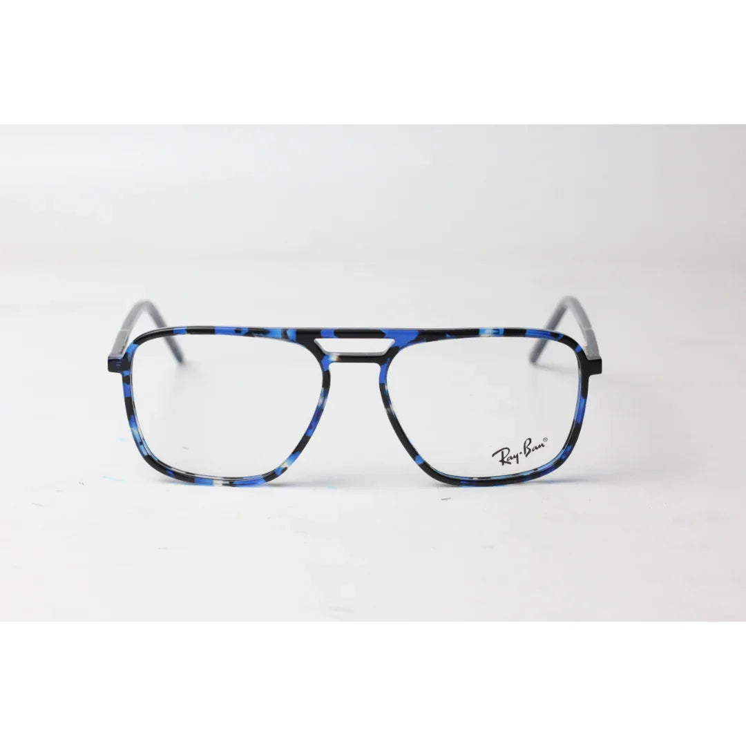 Ray Ban - Aurora - 6491 - Marble Blue - Acetate - Square - Optics - Eyewear