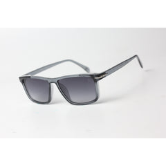 David Beckham - 4000 - Transparent Gray - Black Gradient - Slim - Acetate - Rectangle - Sunglasses - Eyewear