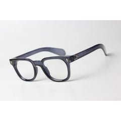Moscot - ZAYDE - Transparent Blue - Acetate - Rounded Square - Optics - Eyewear