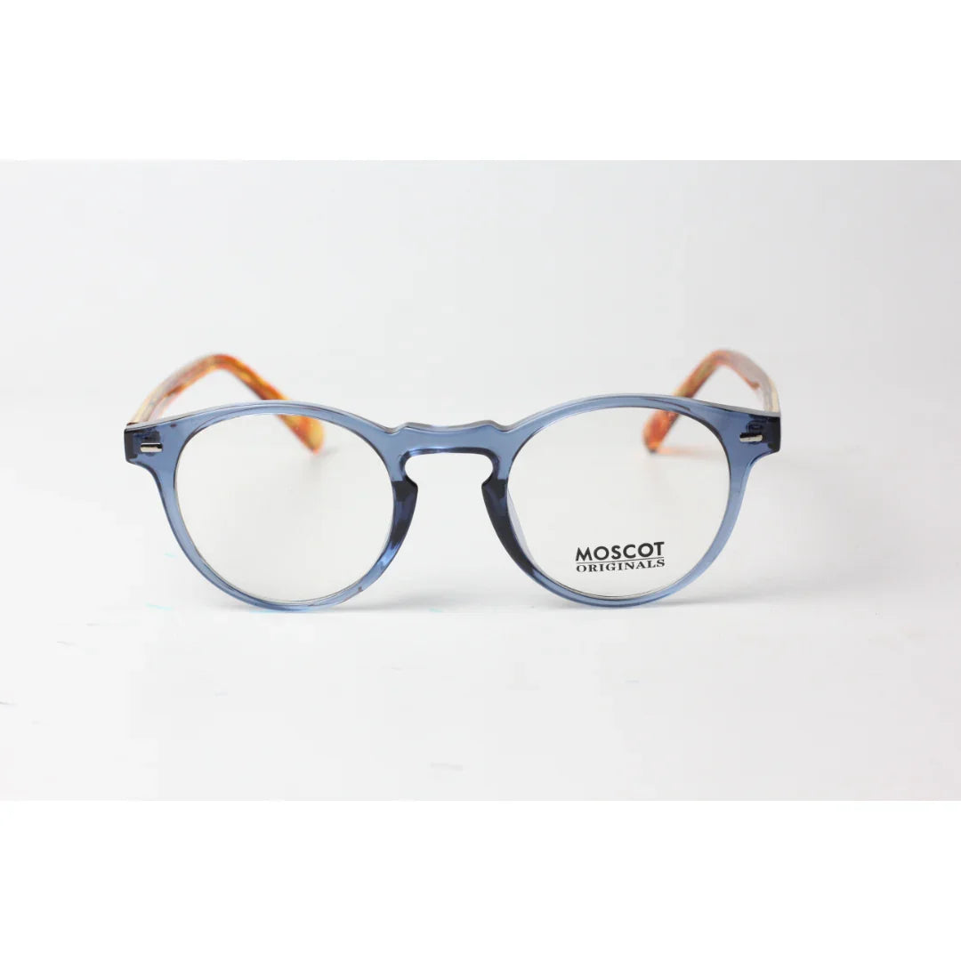 Moscot - MILTZEN - Crystal Blue - Brown -  Acetate - Round - Optics - Eyewear