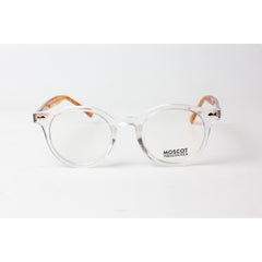 Moscot - GREPS - Transparent White - Brown - Acetate - Round - Optics - Eyewear