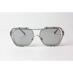 Dior - 800 - Grey - Gunmetal - Metal - Round - Square - Optics - Eyewear