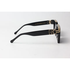 Louis Vuitton - Millionaire 1.1 - Black - Golden - Acetate - Square - Sunglasses - Eyewear