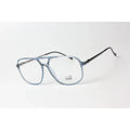Dunhill - 0705 - Transparent Crystal Blue - Silver - TR - Aviator Round - Premium Optics - Eyewear