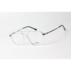 DITA - 0656 - Transparent White - Black - Acetate - Aviator - Round - Premium Optics - Eyewear