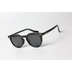 Moscot - MILTZEN - Black - Polarized - Acetate - Round - Premium Sunglasses - Eyewear