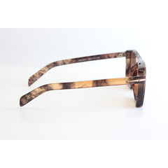 David Beckham - 2004 - Marble Brown - Gradient - Bold - Acetate - Rectangle - Sunglasses - Eyewear