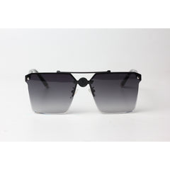 Louis Vuitton -  522 - Black - Gradient - Metal - Square - Sunglasses - Eyewear