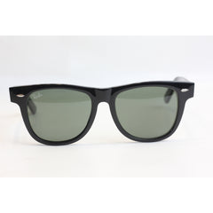 Ray Ban - Taper - 2140 - 54 MM - Black - Green - Acetate - Wayfarer - Square - Premium Sunglasses - Eyewear