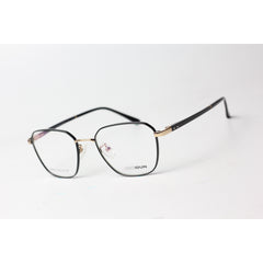 Boxidun - 1518 - Metal - Black - Golden - Retro - Square - Optics - Eyewear