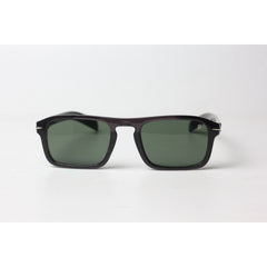 David Beckham - 2002 - Black - Green Tint - Bold - Acetate - Rectangle - Sunglasses - Eyewear