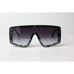 Fendi - Printed - Black - Gradient - Metal - Acetate - Rectangle - Sunglasses - Eyewear