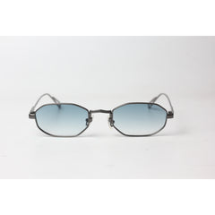 Marc Jacobs - 9350 - Vintage - Gunmetal - Blue Gradient - Metal - Oval - Sunglasses - Eyewear