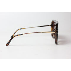 Fendi - Printed - Brown - Gradient - Metal - Acetate - Rectangle - Round - Sunglasses - Eyewear