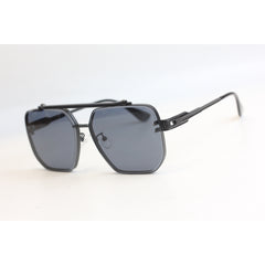 ROBOC - 2A59 - Black - Metal - Acetate  - Sqaure - Sunglasses - Eyewear