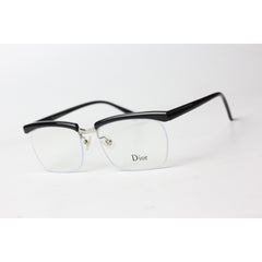 Dior - 250 - Black - Silver - Acetate - Clubmaster - Rectangle - Optics - Eyewear