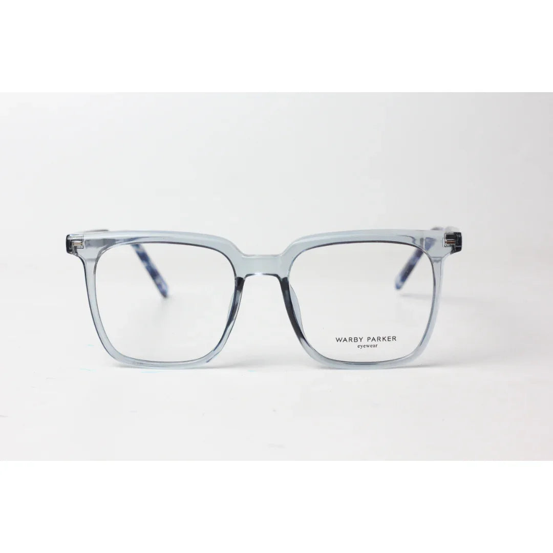 Warby Parker - 460 - Crystal Blue - Transparent - Acetate - Square - Optics - Eyewear