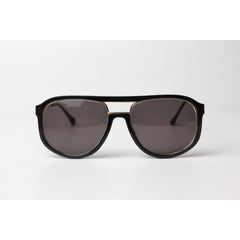 Marc Jacobs - 9500 - Black - Golden - Metal - Acetate - Round - Aviator - Sunglasses - Eyewear