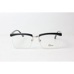 Dior - 250 - Black - Silver - Acetate - Clubmaster - Rectangle - Optics - Eyewear
