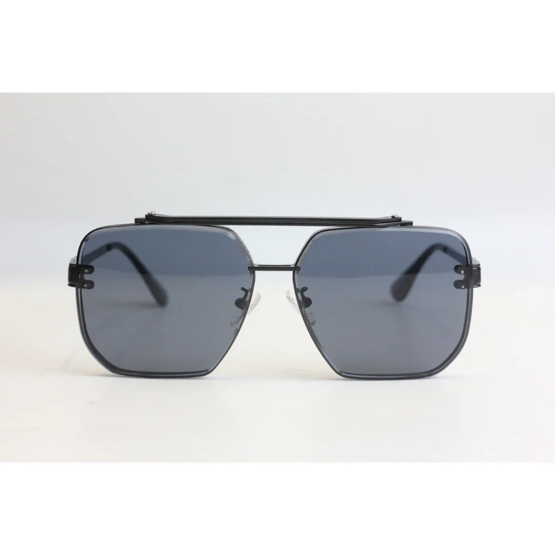 روبوك - 2A59 - أسود - معدن - أسيتات - مربع - نظارات شمسية - نظارات طبية 