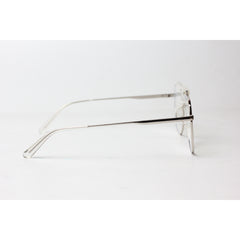 Marc Jacobs - 9495 - Transparent - Silver - Metal - Round - Aviator - Optics - Eyewear