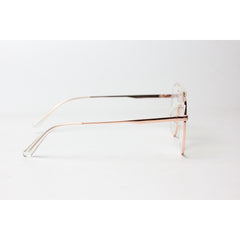 Dior - 9495 - Transparent - Golden - Metal - Round - Aviator - Optics - Eyewear