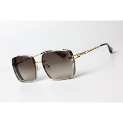 DITA - 5000 - Side Punk - Golden - Brown - Gradient - Metal - Square - Sunglasses - Eyewear