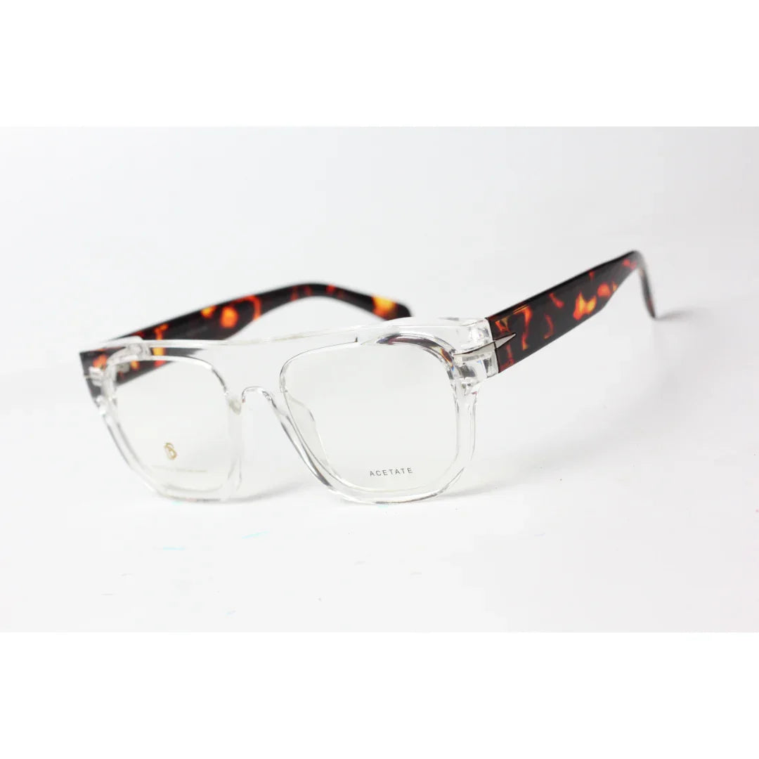 David Beckham - 2001 - Transparent - Acetate -Rectangle - Eyewear