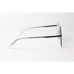 Marc Jacobs - 9495 - Transparent - Black - Metal - Round - Aviator - Optics - Eyewear