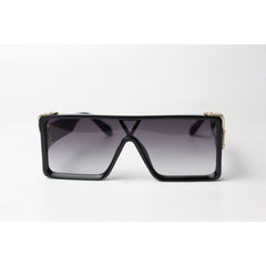Louis Vuitton - Oversize - Bold - Black - Gradient - Rectangle - Acetate - Sunglasses - Eyewear