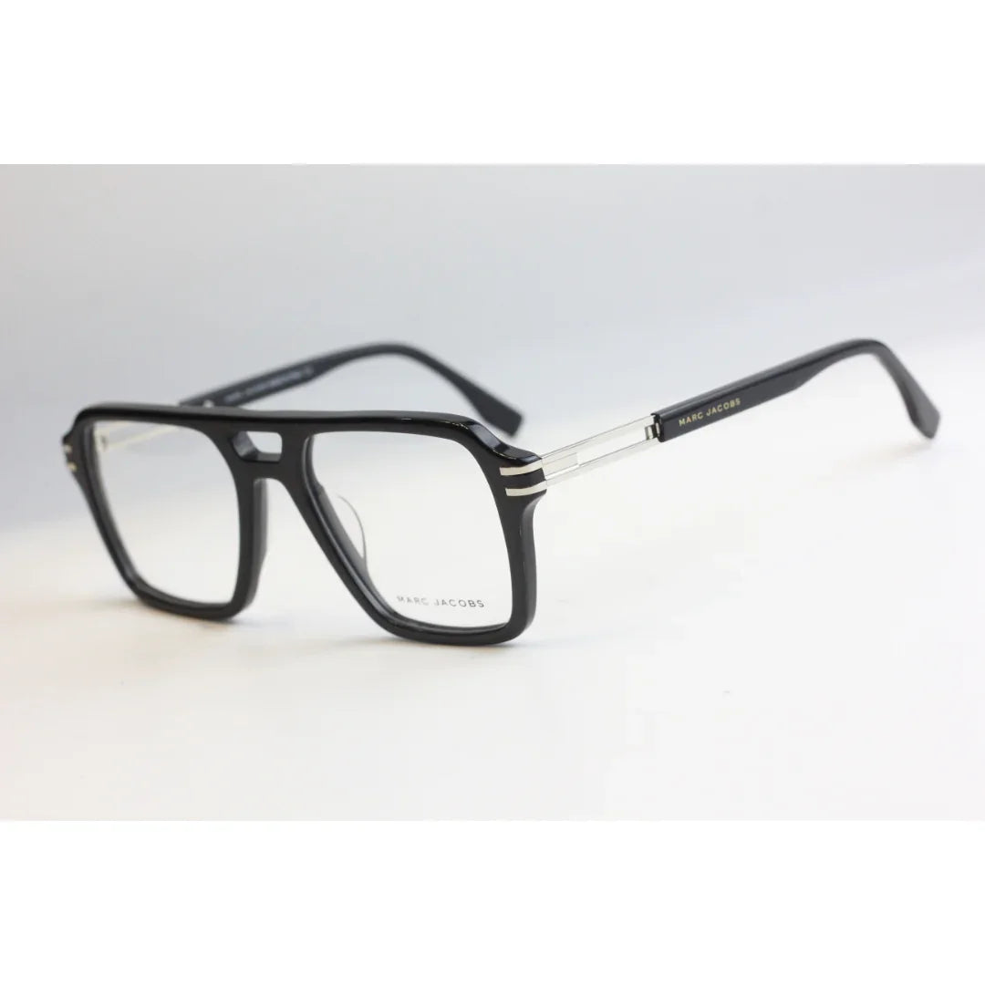 Marc Jacobs - 678 - Black  - Silver - Acetate - Metal - Square - Premium Optics - Eyewear