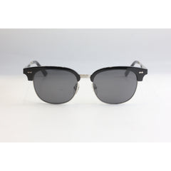 Gucci - GG-0051S - Black - Silver - Club Master - Acetate -Metal - Round - Premium Sunglasses - Eyewear