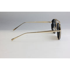 Marc Jacobs - HJ98 - Black - Matt Golden - Metal - Acetate - Square - Sunglasses - Eyewear