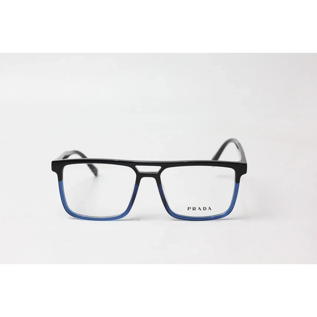 Prada - C2 - Black - Blue - Acetate  - Rectangle - Premium Optics - Eyewear