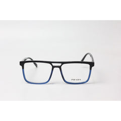 Prada - C2 - Black - Blue - Acetate  - Rectangle - Premium Optics - Eyewear