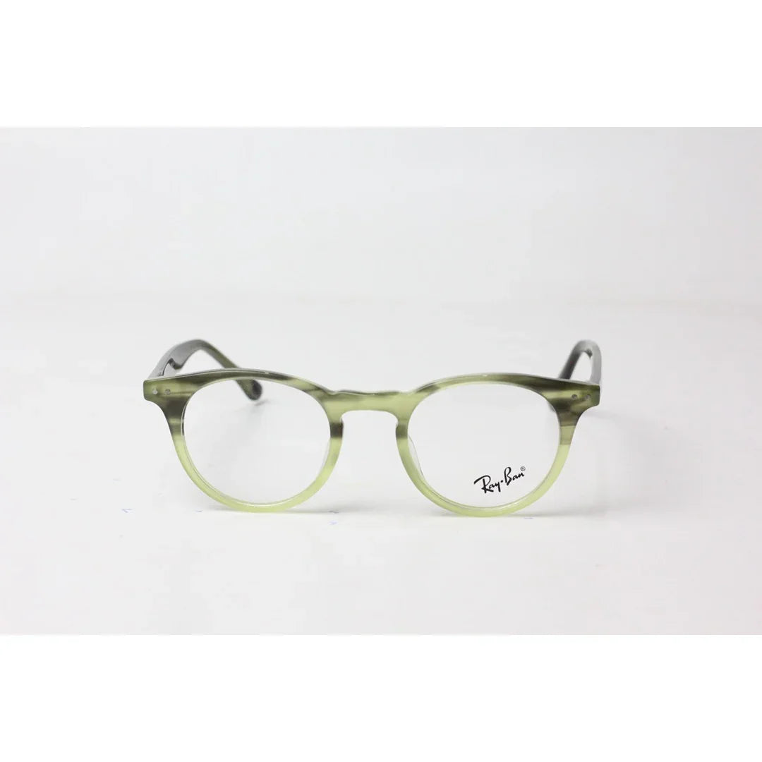 Ray Ban - Marble Green - Acetate - Round - Optics - Eyewear
