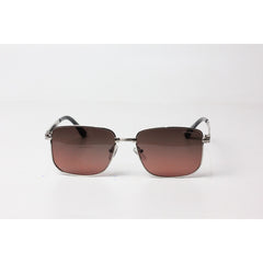 Maybach - 1756 -  Silver - Coffee Gradient - Metal - Rectangle - Sunglasses -  Eyewear